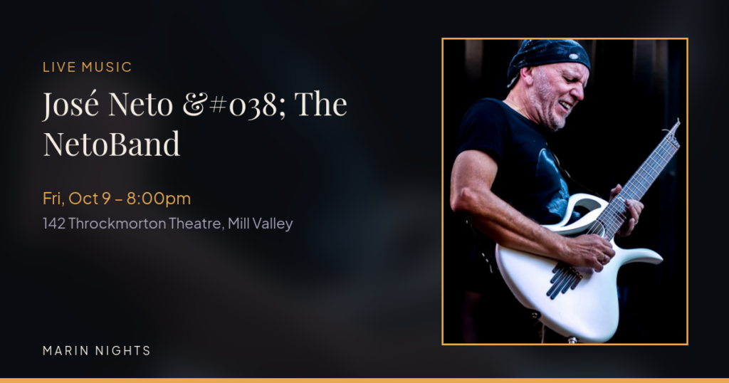 José Neto & The NetoBand at 142 Throckmorton Theatre
