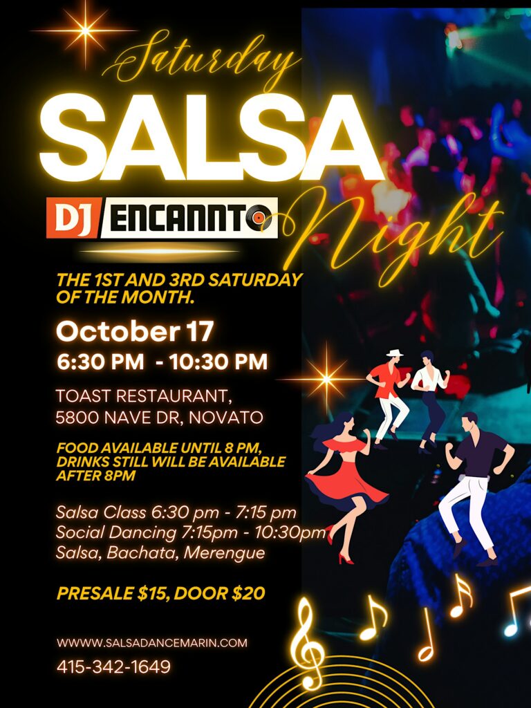 Salsa Saturday! at Toast Restaurant