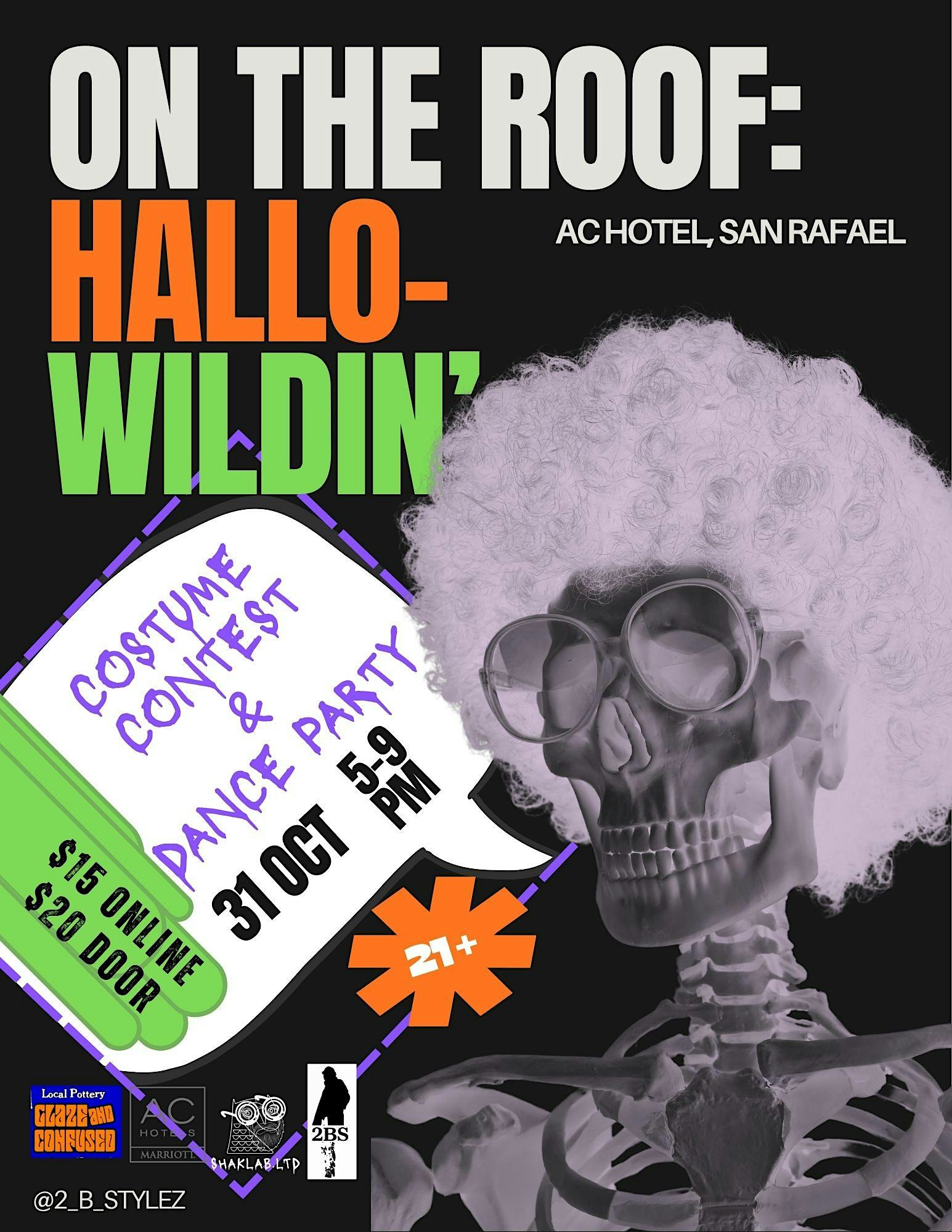 On the Roof Presents: Hallo-Wildin’ - Live Music at AC Hotel San Rafael Downtown